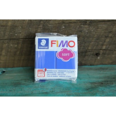 Fimo soft - Bleu brillant